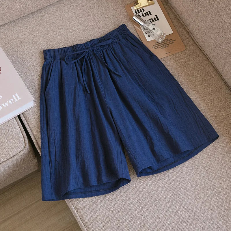 Short ample en coton