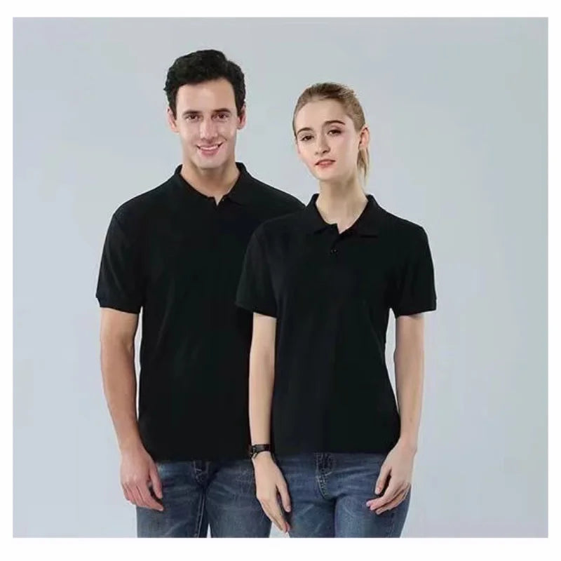 Polo uni à manches courtes