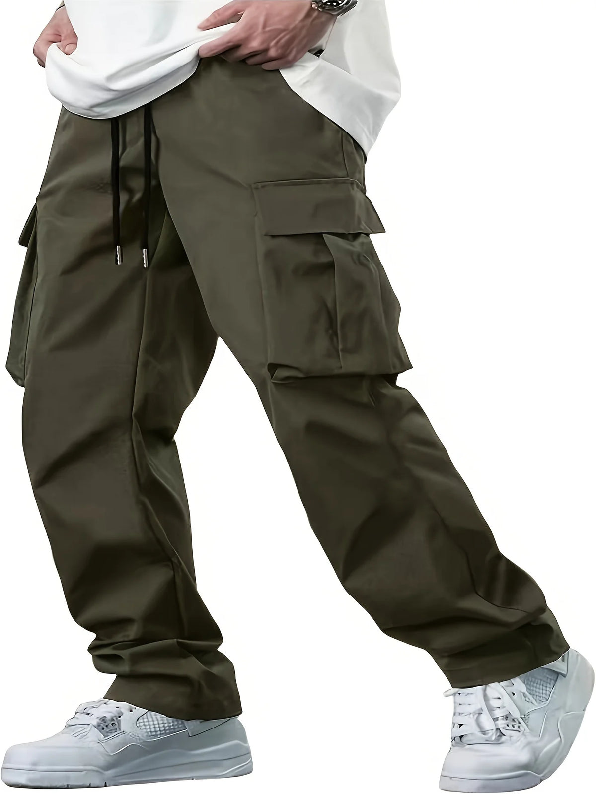 Pantalon cargo multipoches