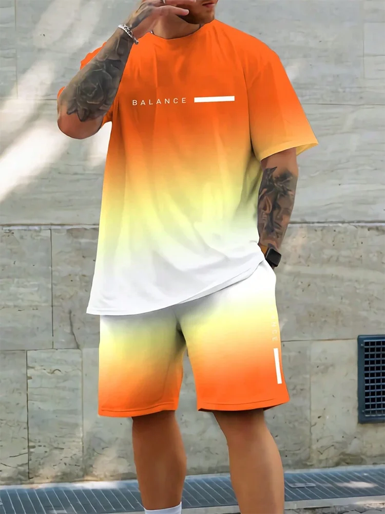 Ensemble t-shirt & short imprimé