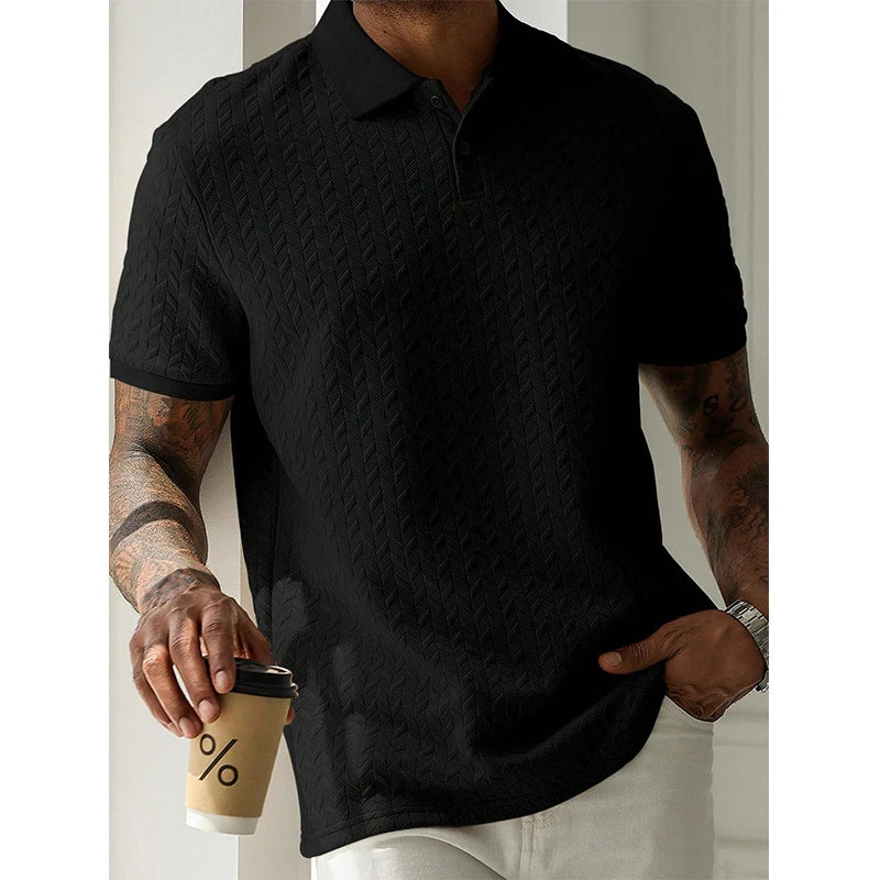 Polo uni coupe ajustée
