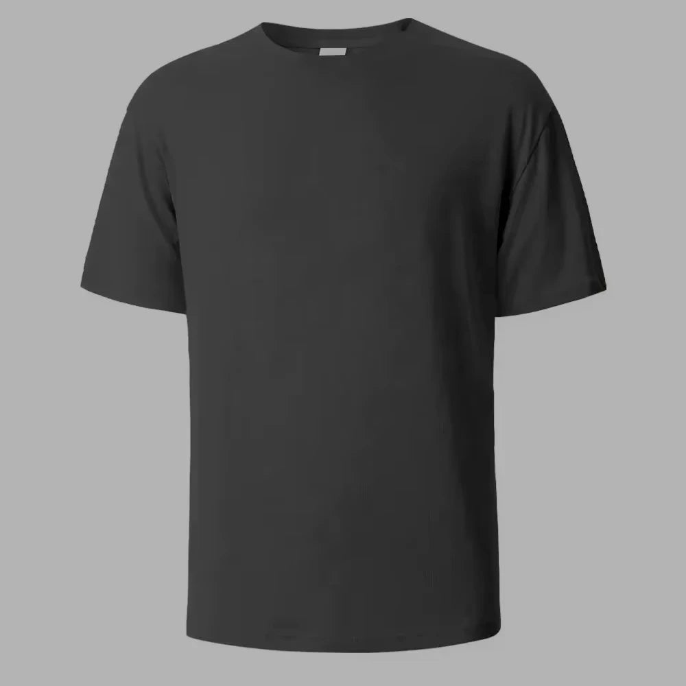 T-shirt ample imprimé en coton