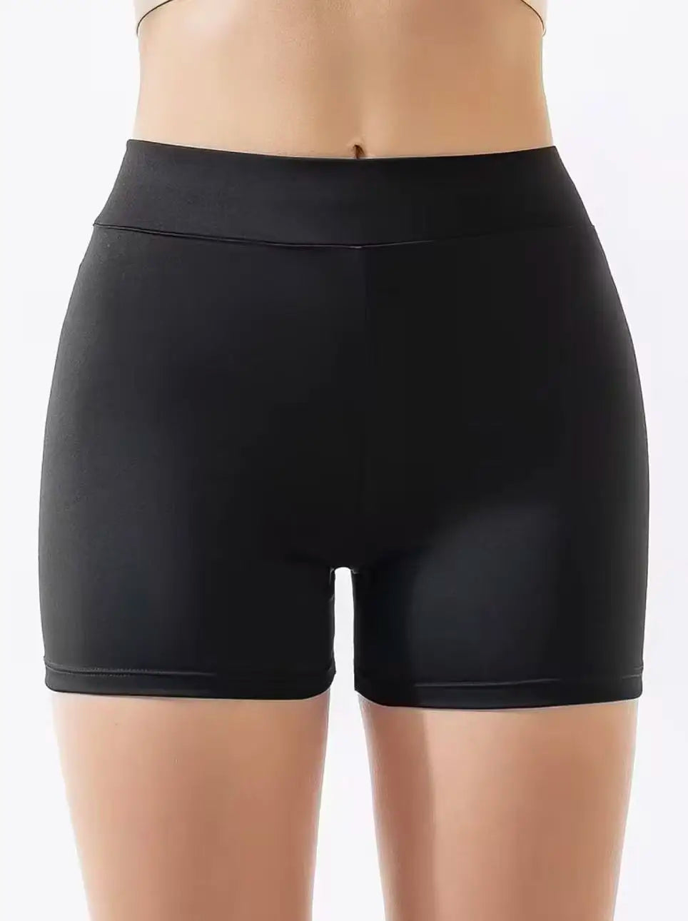 Short de yoga taille haute
