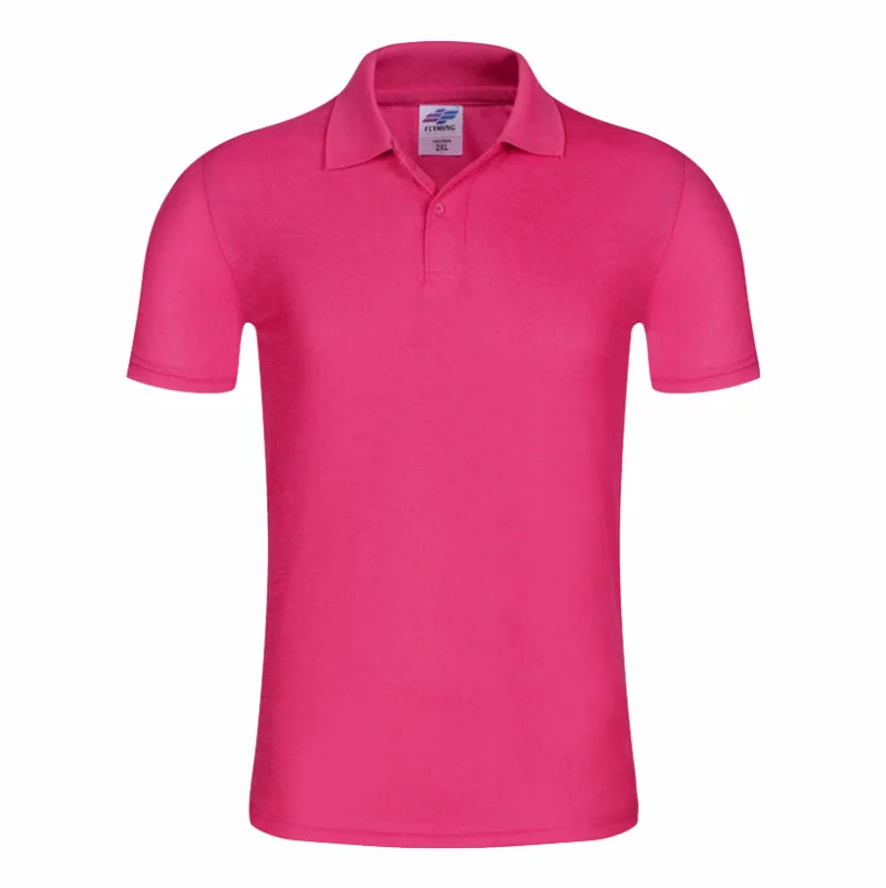 Polo uni à manches courtes
