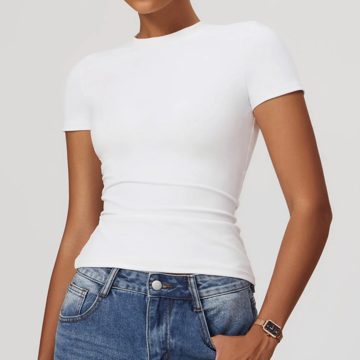 T-shirt de sport col rond