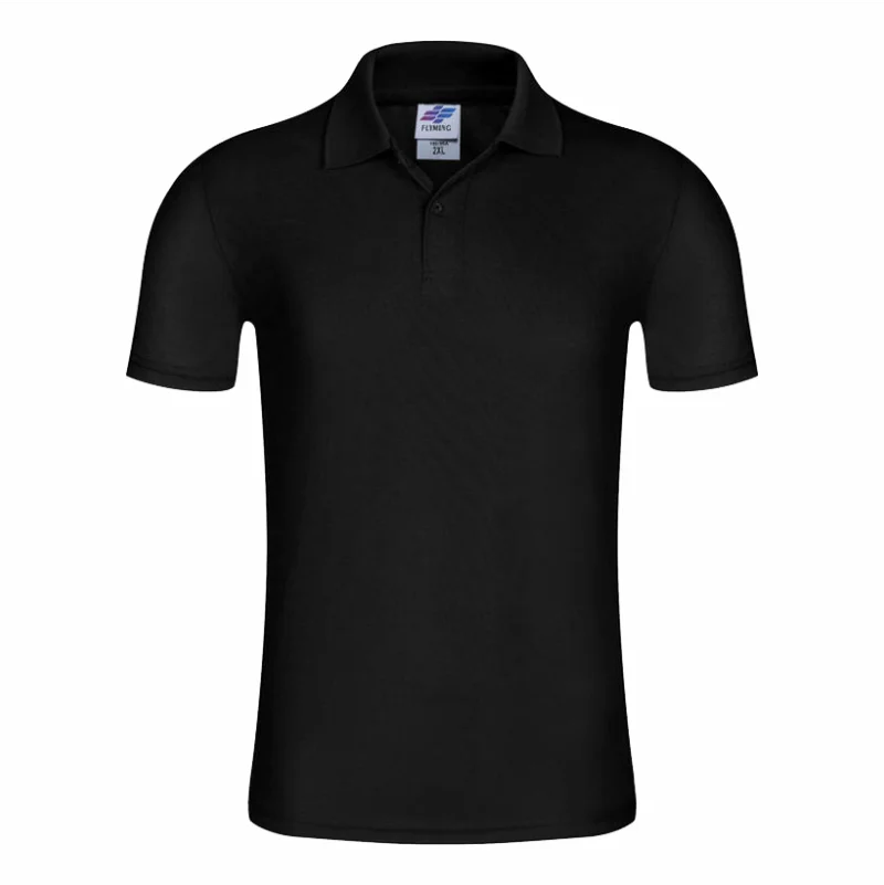 Polo uni à manches courtes