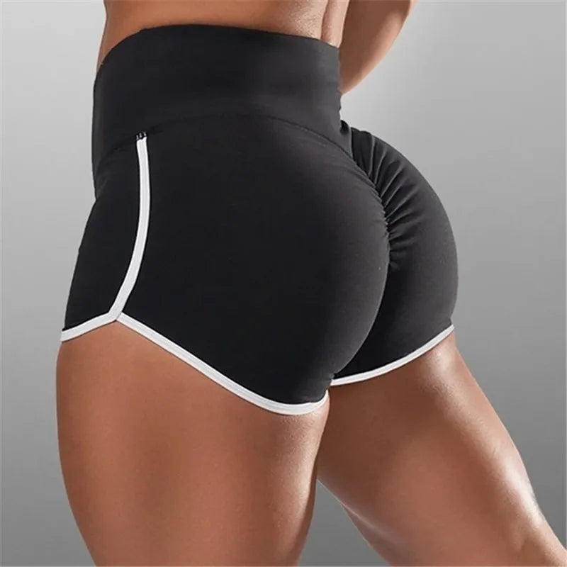 Short de sport taille haute