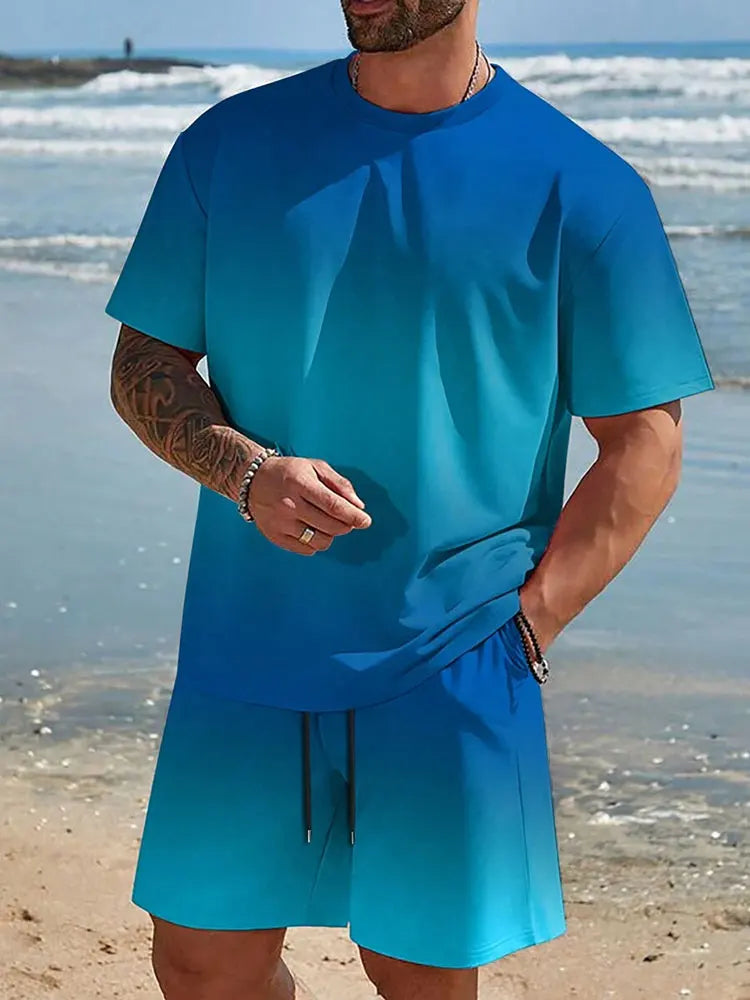 Ensemble t-shirt & short imprimé
