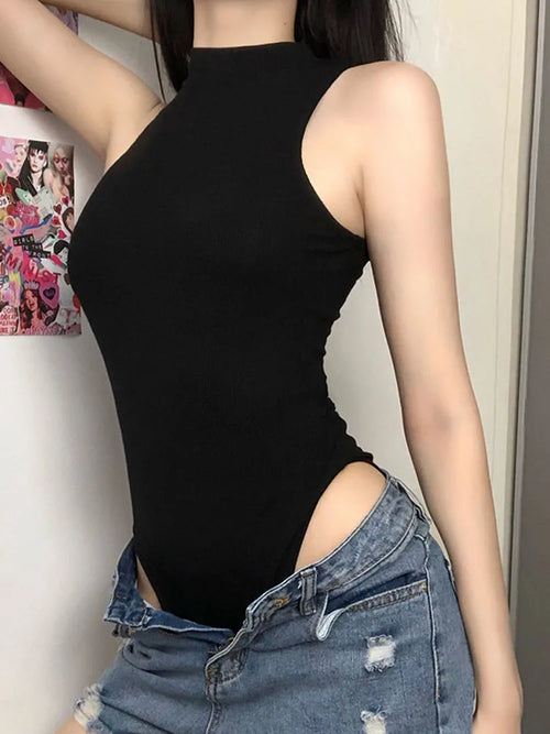 Body asymétrique noir