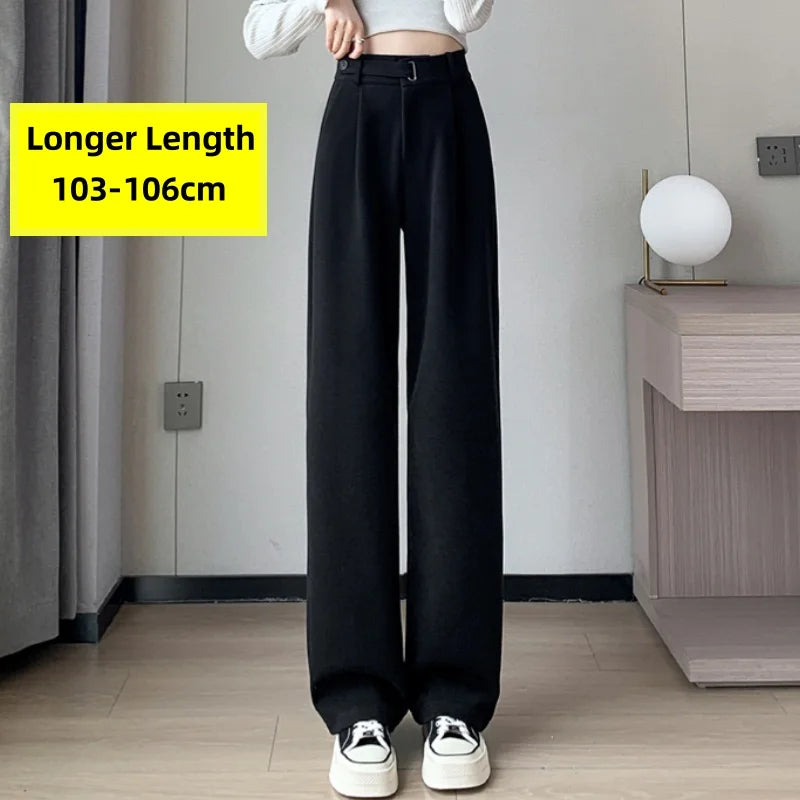 Pantalon large taille élastique
