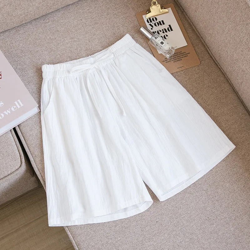 Short ample en coton