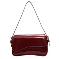 Sac baguette verni