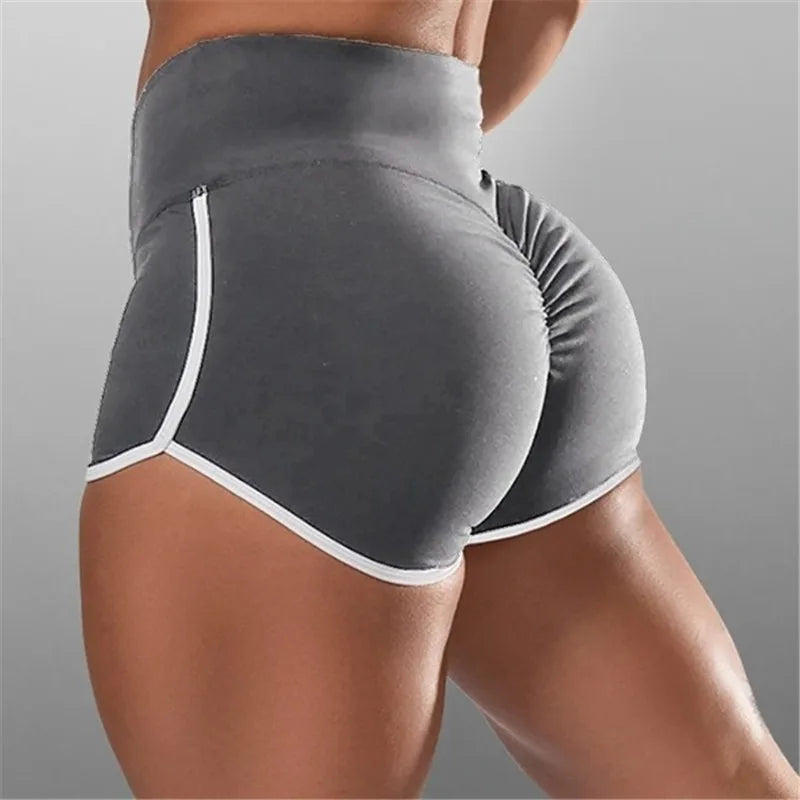 Short de sport taille haute