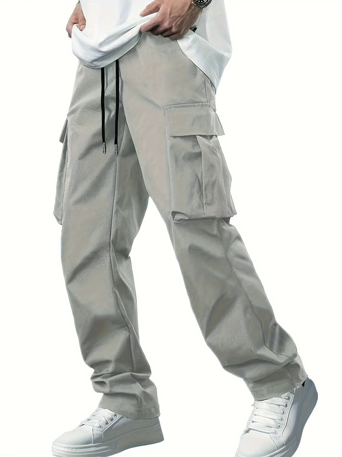 Pantalon cargo multipoches