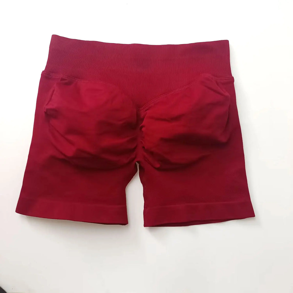 Short de sport côtelé sans coutures