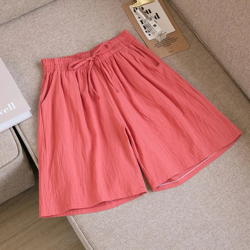 Short ample en coton