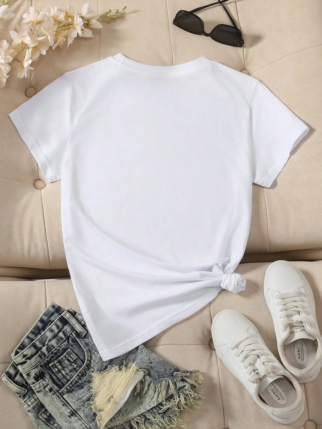 T-shirt imprimé chat « I’m Fine »