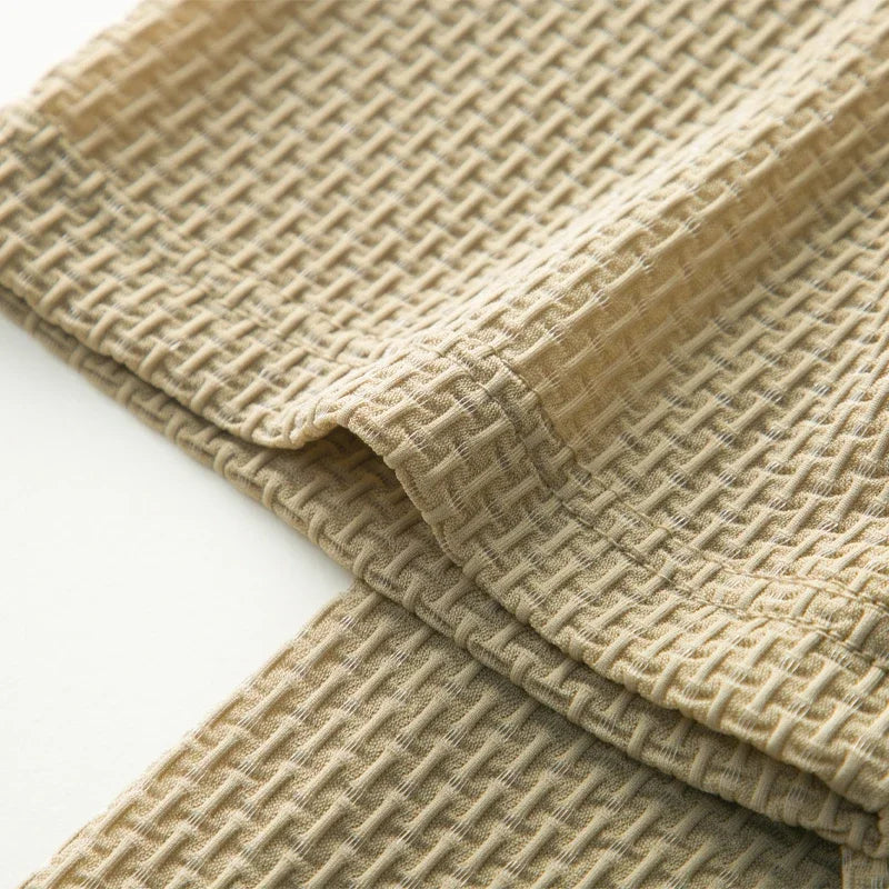 Polo uni en maille légère