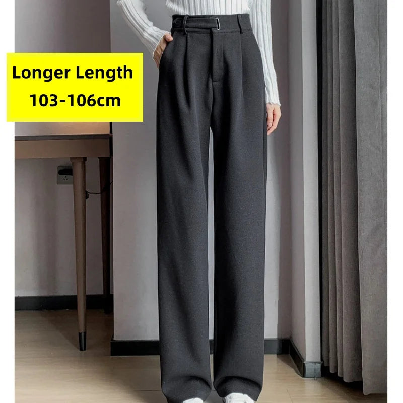Pantalon large taille élastique