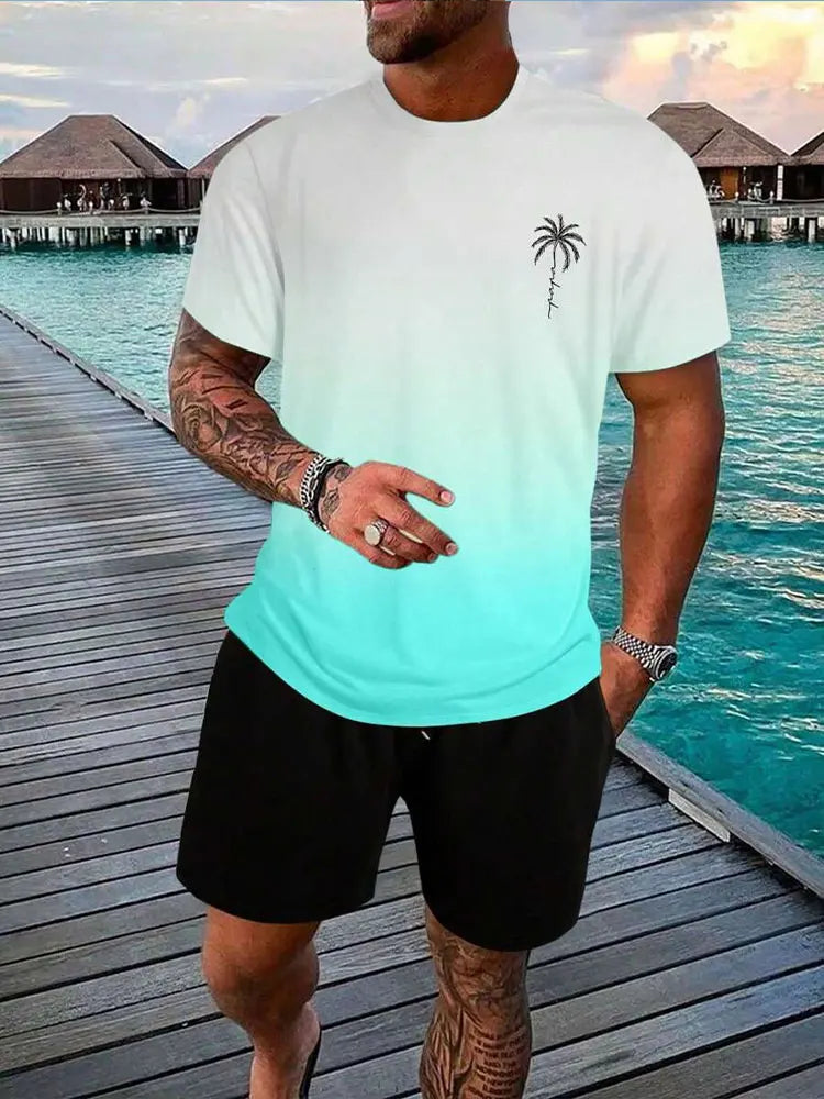 Ensemble t-shirt & short imprimé