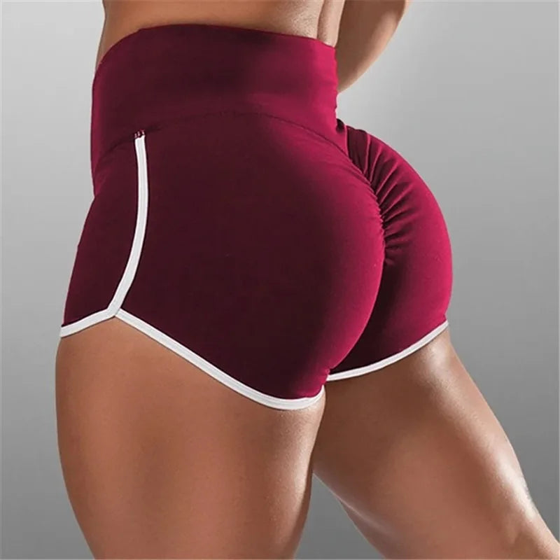 Short de sport taille haute