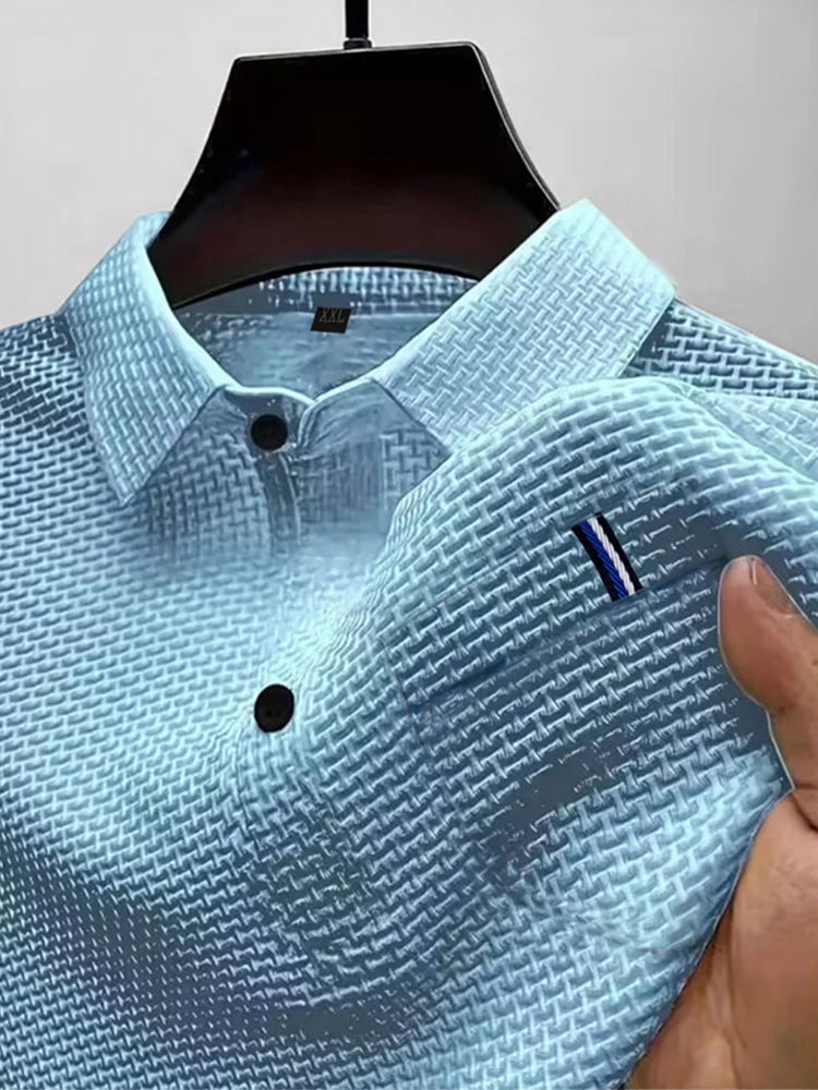 Polo léger à poche