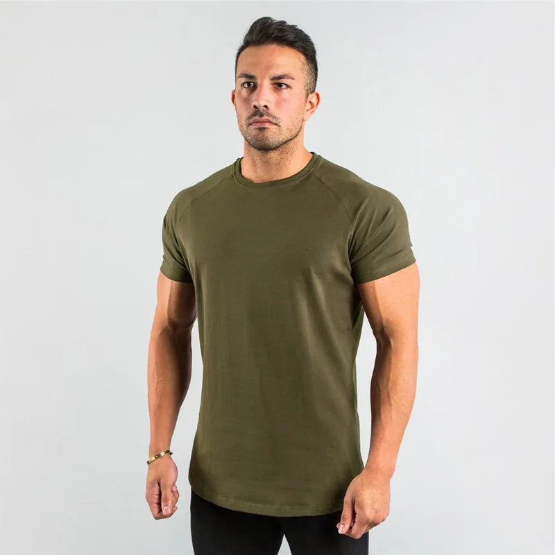 T-shirt de fitness ajusté