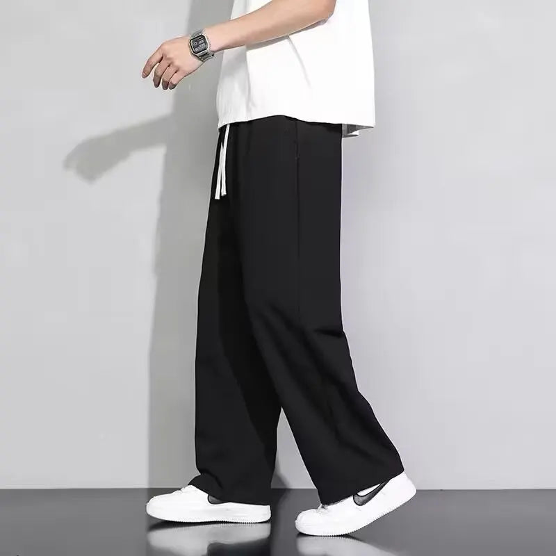 Pantalon droit à cordon