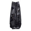 Jean baggy noir déchiré