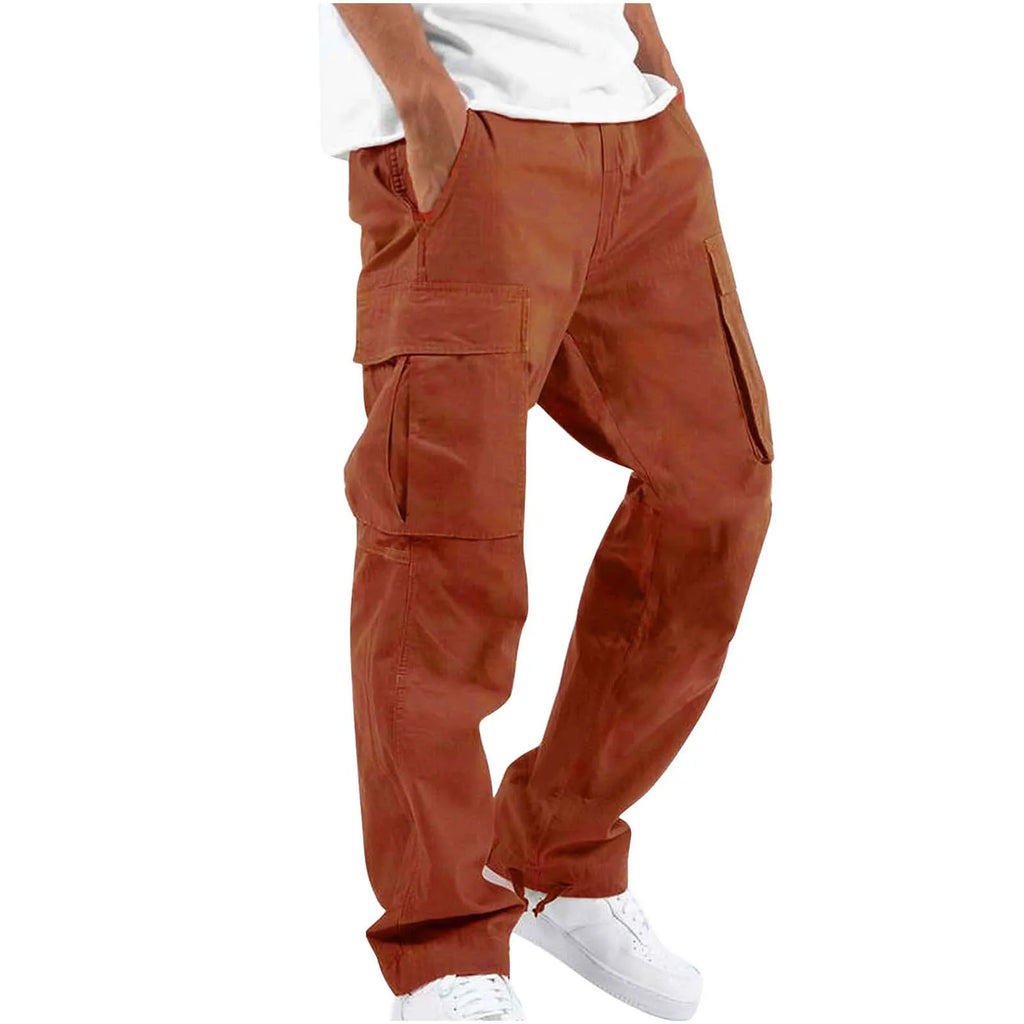 Pantalon cargo ample multipoches