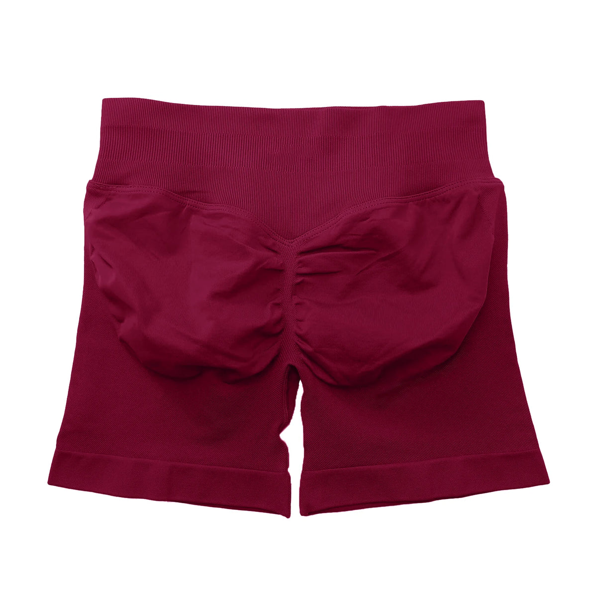Short de sport côtelé sans coutures