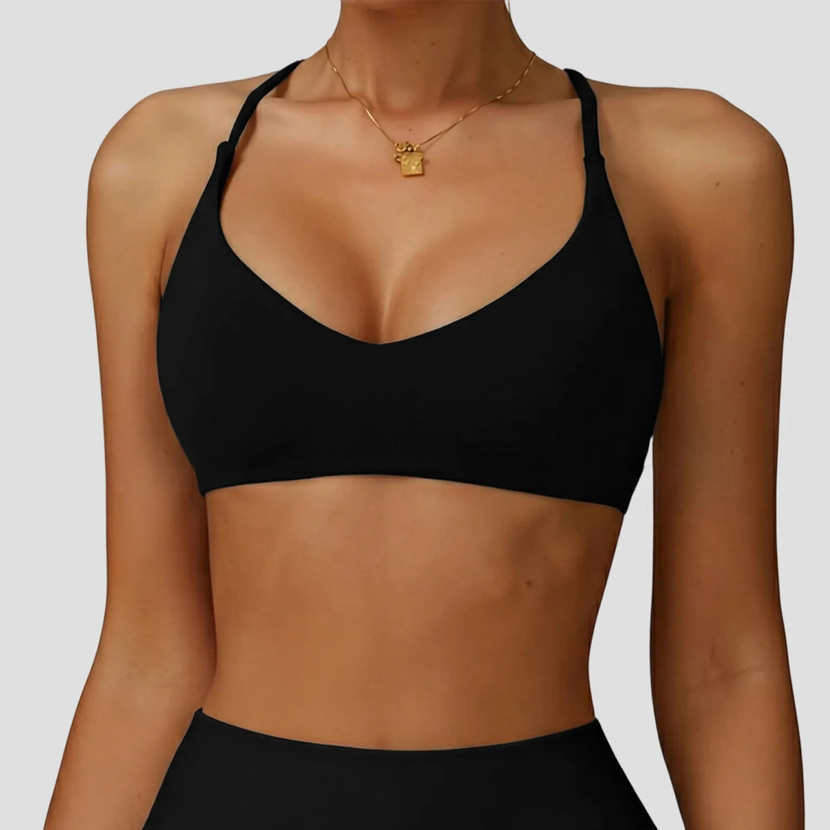 Brassière croisée maintien renforcé