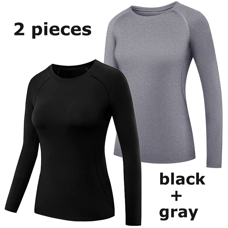 Haut de compression manches longues