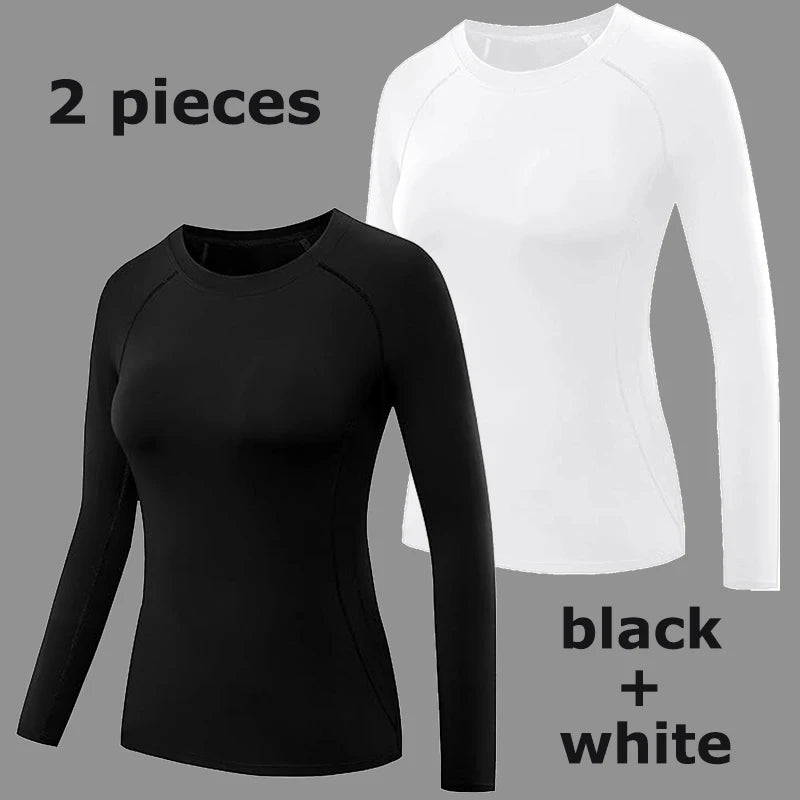Haut de compression manches longues