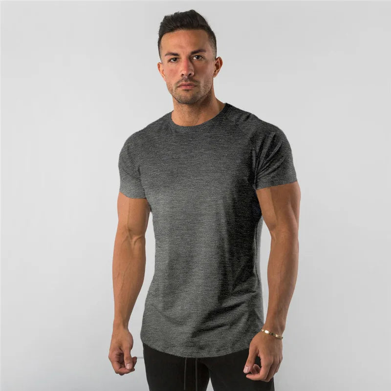 T-shirt de fitness ajusté