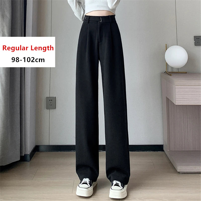 Pantalon large taille élastique
