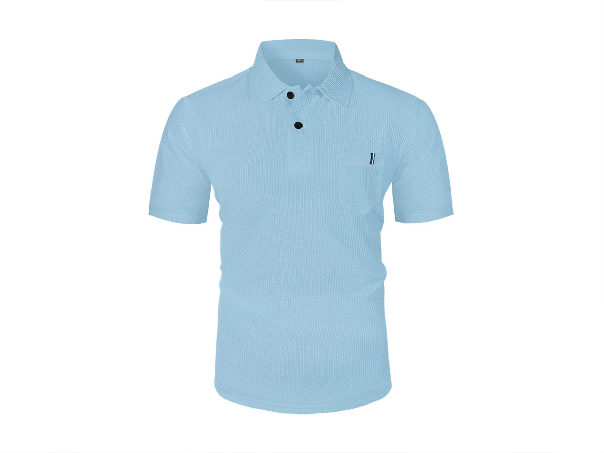 Polo léger à poche