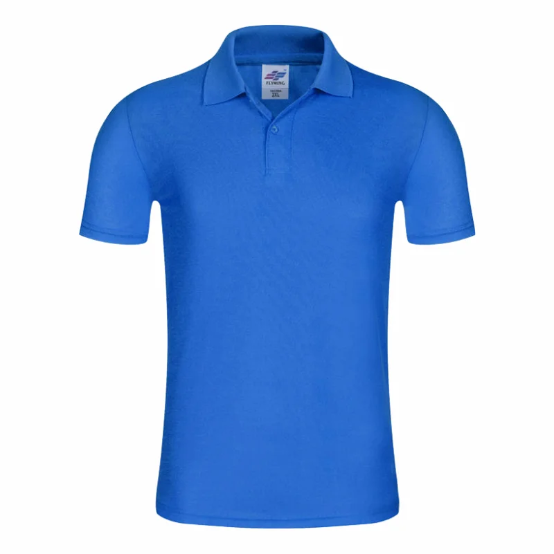 Polo uni à manches courtes