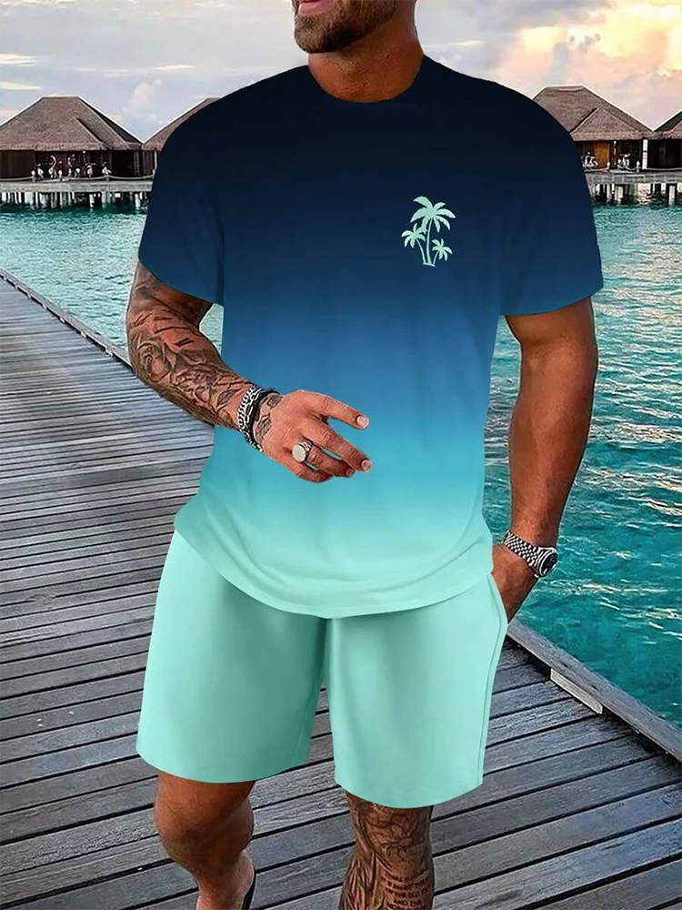 Ensemble t-shirt & short imprimé