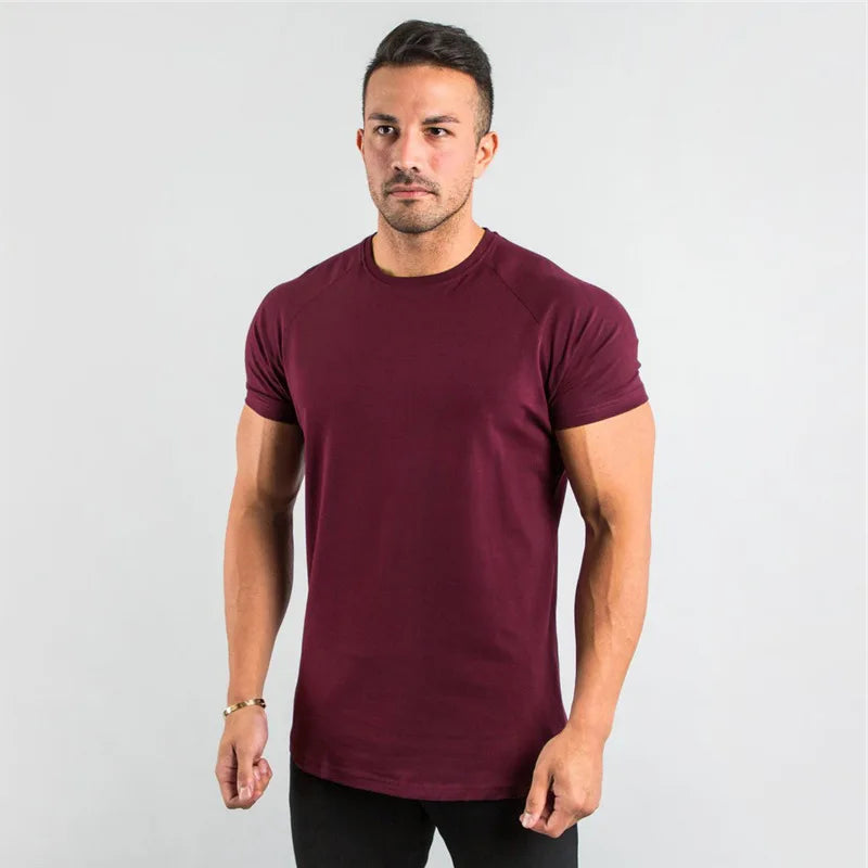 T-shirt de fitness ajusté