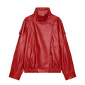 Veste ample effet cuir