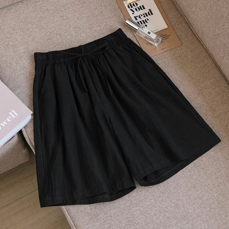 Short ample en coton