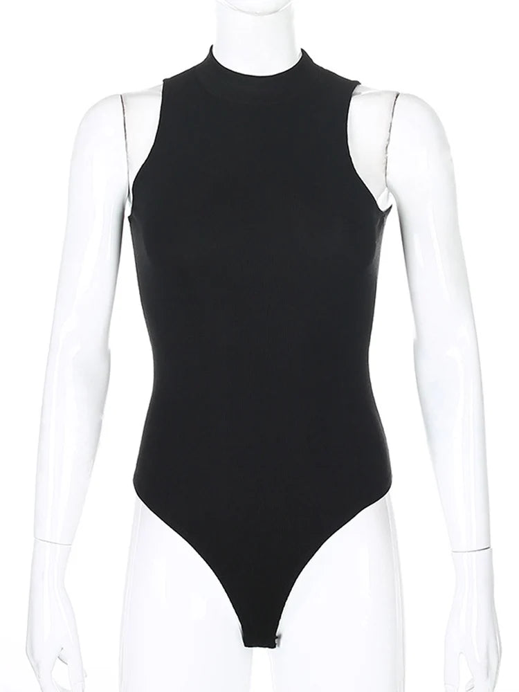 Body asymétrique noir