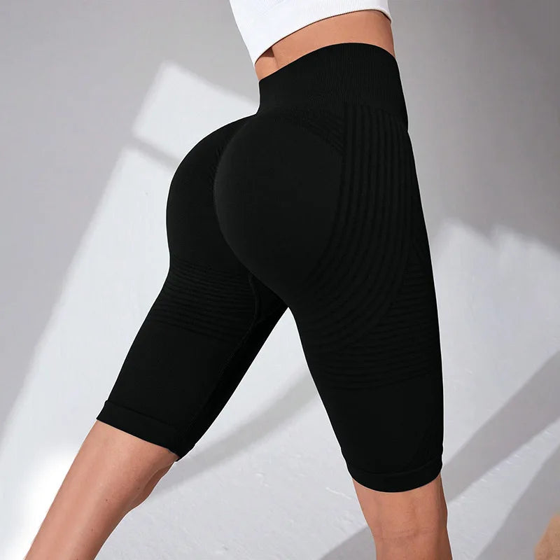 Short cycliste texturé
