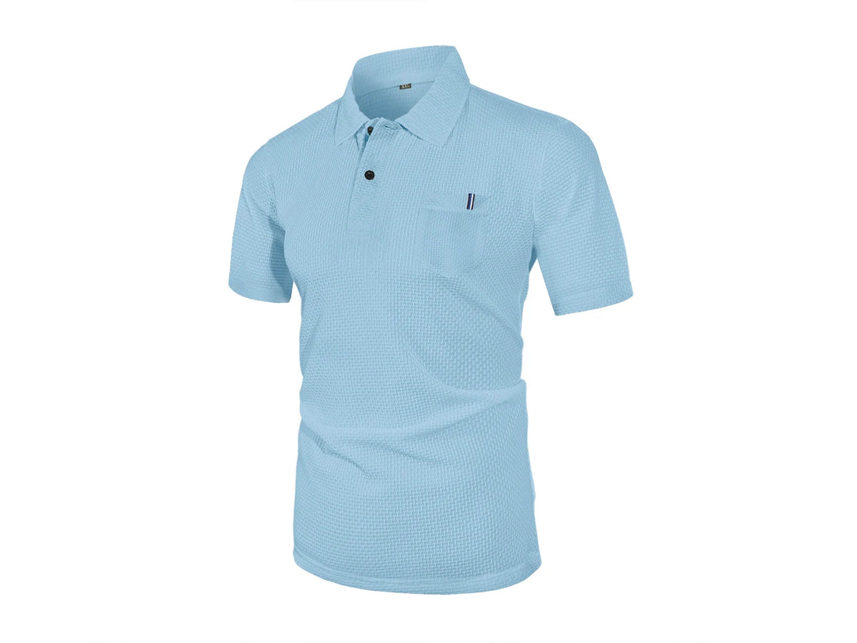 Polo léger à poche